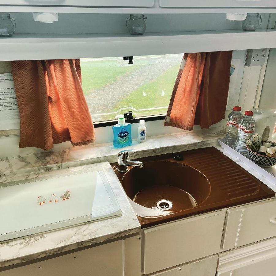 Cosy Caravan At Carrigeen Glamping Hotel Килкени Екстериор снимка